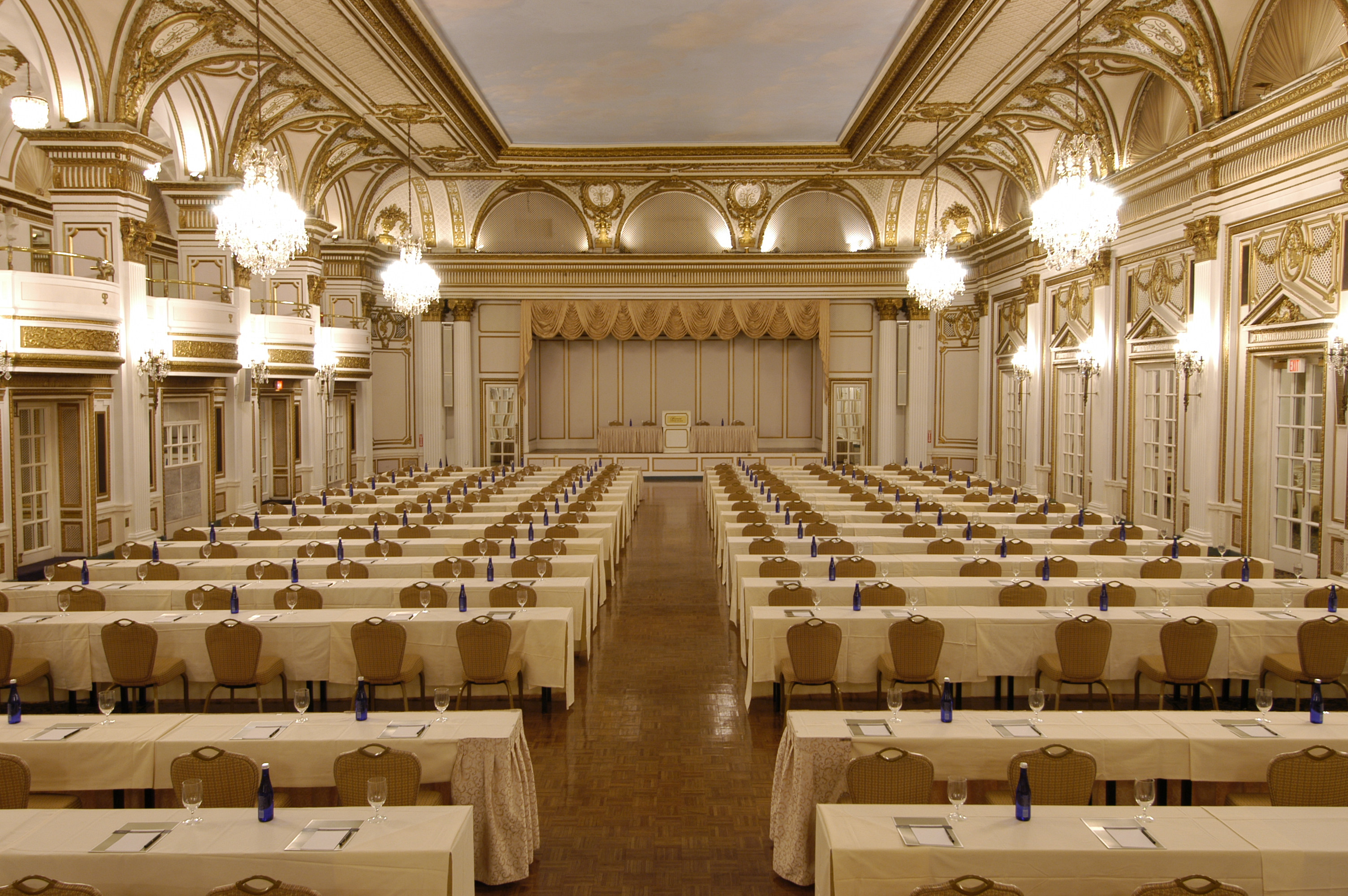 Grand ballroom event space