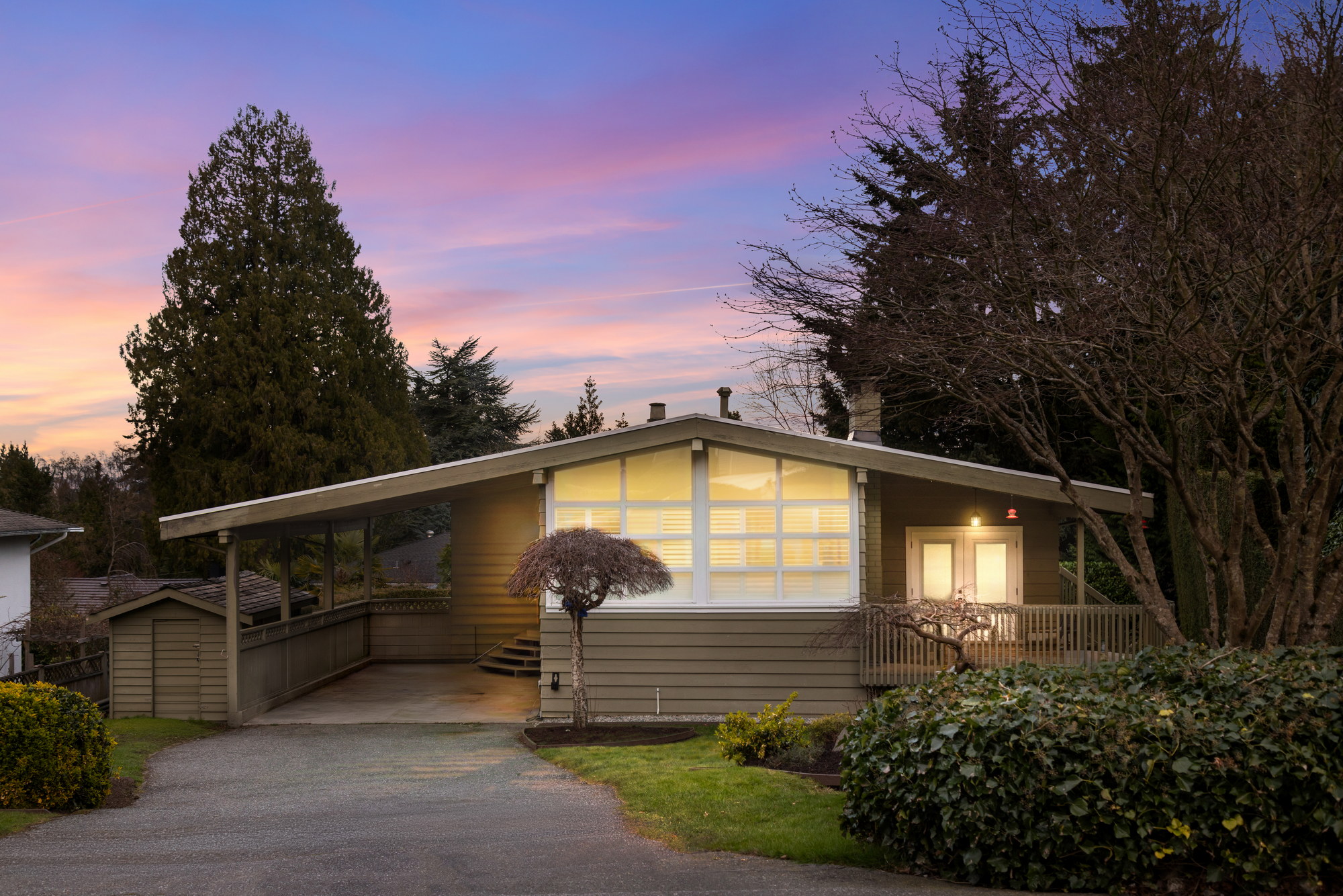 Exterior twilight edit